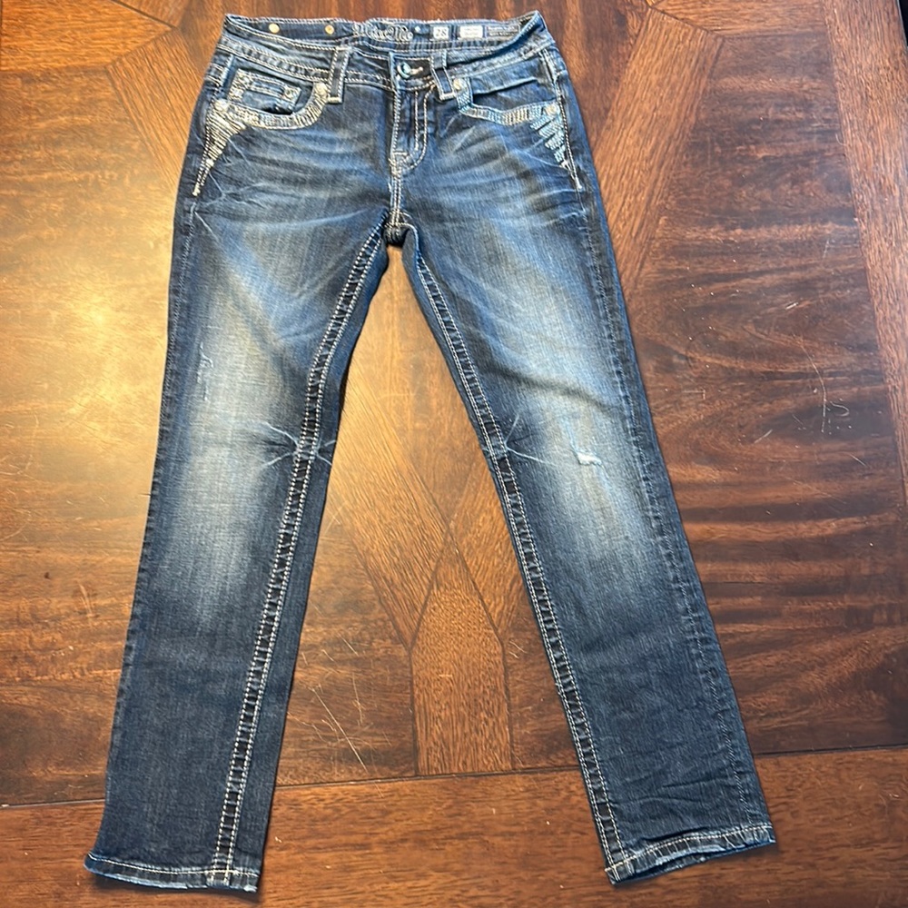 Miss Me Signature Cropped Jeans
